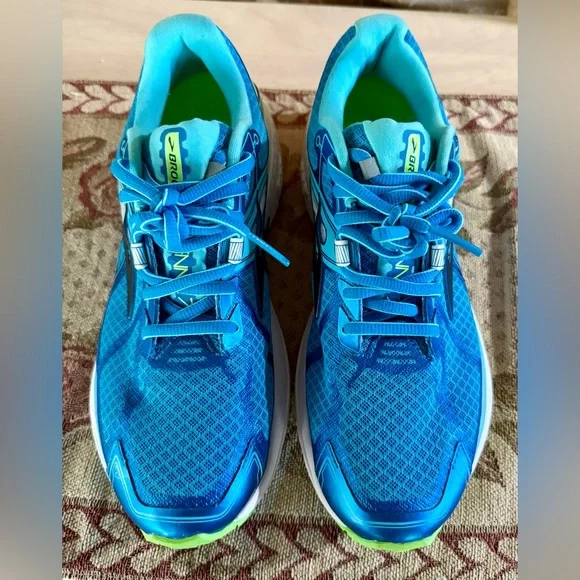 Brooks Ravenna 7 Womens Size 8.5 Blue Green Training Running Shoes Like New - Picture 9 of 14